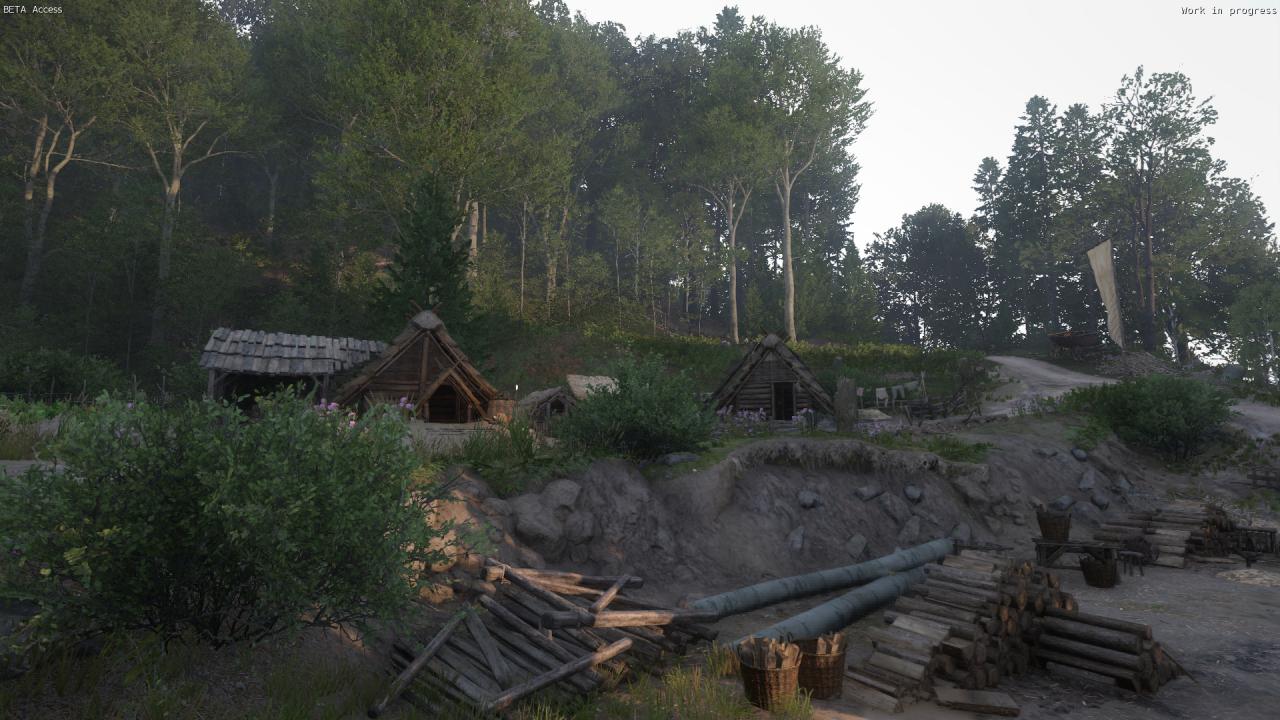 [06/03/2016] Kingdom Come: Deliverance, Beta - Wohnhütten beim Kohlenmeiler