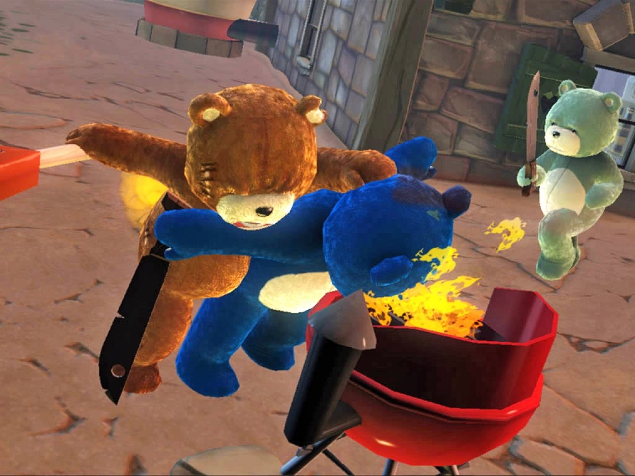 [04/03/2016] Dummer Bär: Das Actionspiel Naughty Bear hat außer schlechtem Humor nicht viel zu bieten.