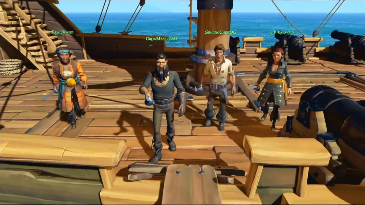 [10/03/2016] Sea of Thieves: Das Online-Piratenspiel aus dem Hause Rare lässt euch Inseln entdecken, Piratenschätze heben und große Seeschlachten bestreiten. (Xbox One) Sea of Thieves: Das Online-Piratenspiel aus dem Hause Rare lässt euch Inseln entdecken, Piratenschätze heben und große Seeschlachten bestreiten. (Xbox One)