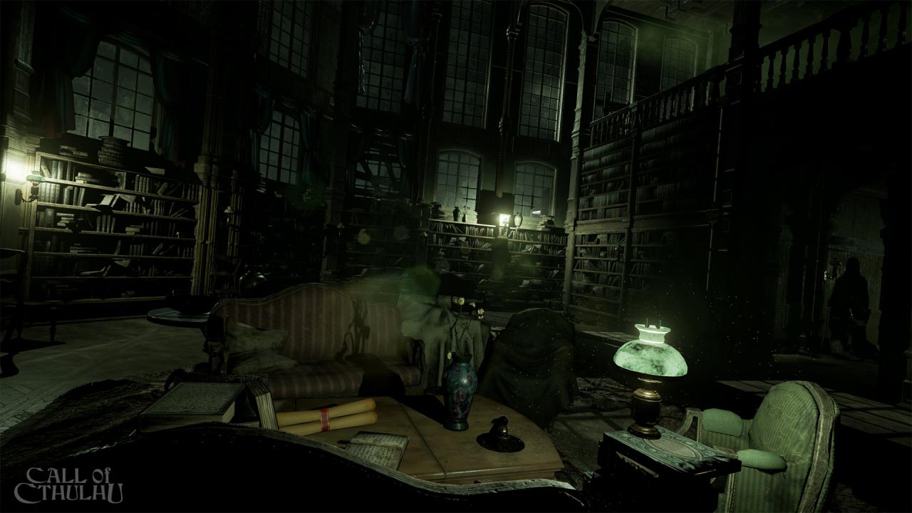 [01/03/2016] Cyanide setzt in Call of Cthulhu auf gespenstische Atmosphäre. Die Unreal Engine 4 sorgt dabei für eine stimmungsvolle Kulisse.