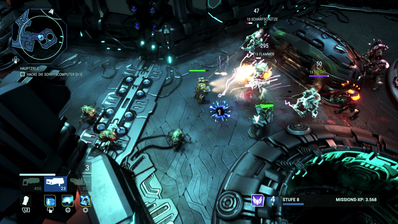 [27/04/2016] Alienation (PS4, 2016) ist schon fast ein Action-Rollenspiel.