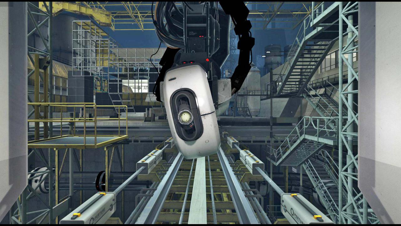 [13/04/2016] Menschliche Laborratte: Plötzlich rumpelt es, die Wände verschwinden und die Wahrheit kommt ans Licht! Glados, die künstliche Intelligenz mit den bösen Zügen, steckt hinter der Versuchsanordnung.