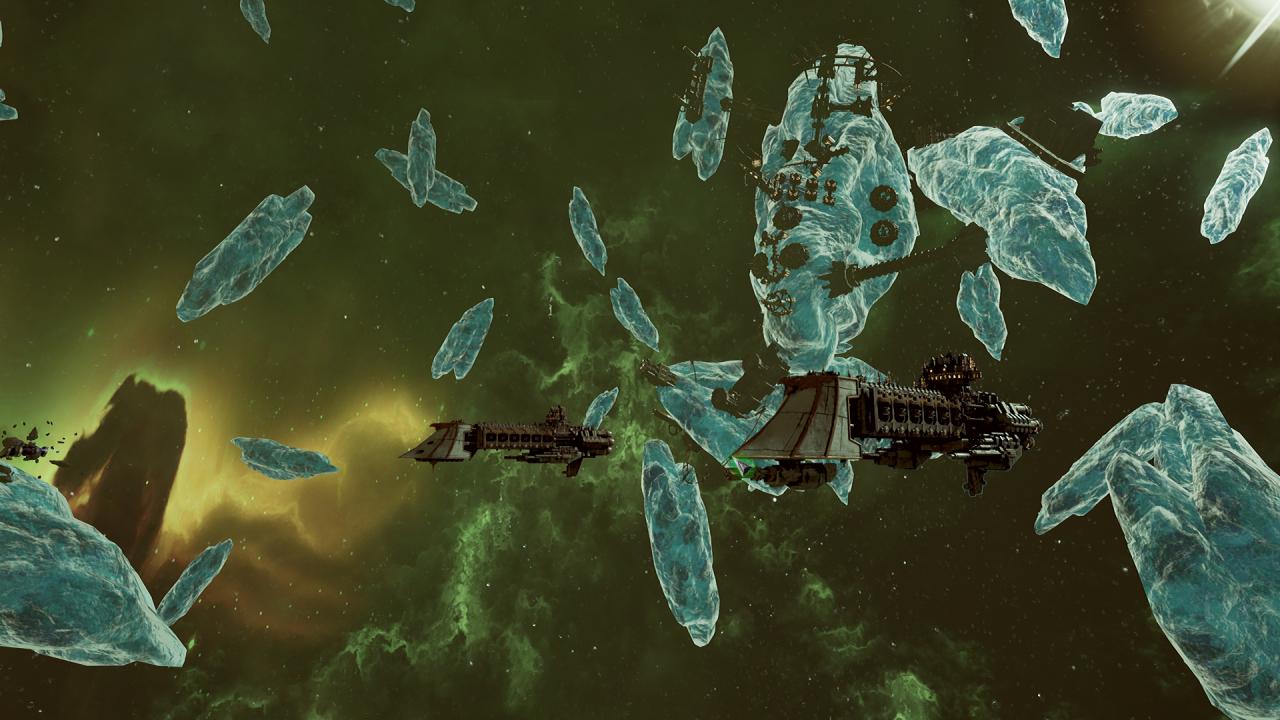 Grafisch punktet das Spiel mit hübschen Weltraumszenarien.