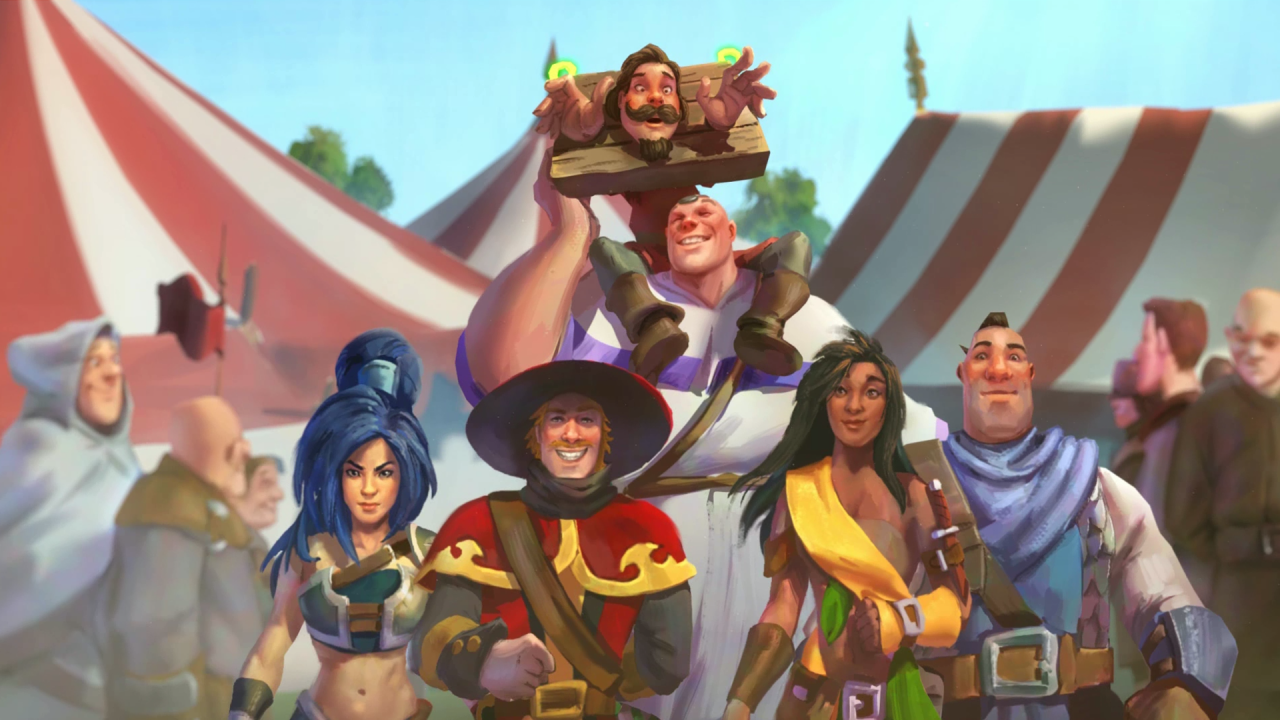 [18/04/2016] Lächeln, bitte: Die humorige Story in Champions of Anteria wird mit animierten Konzeptgrafiken erzählt.