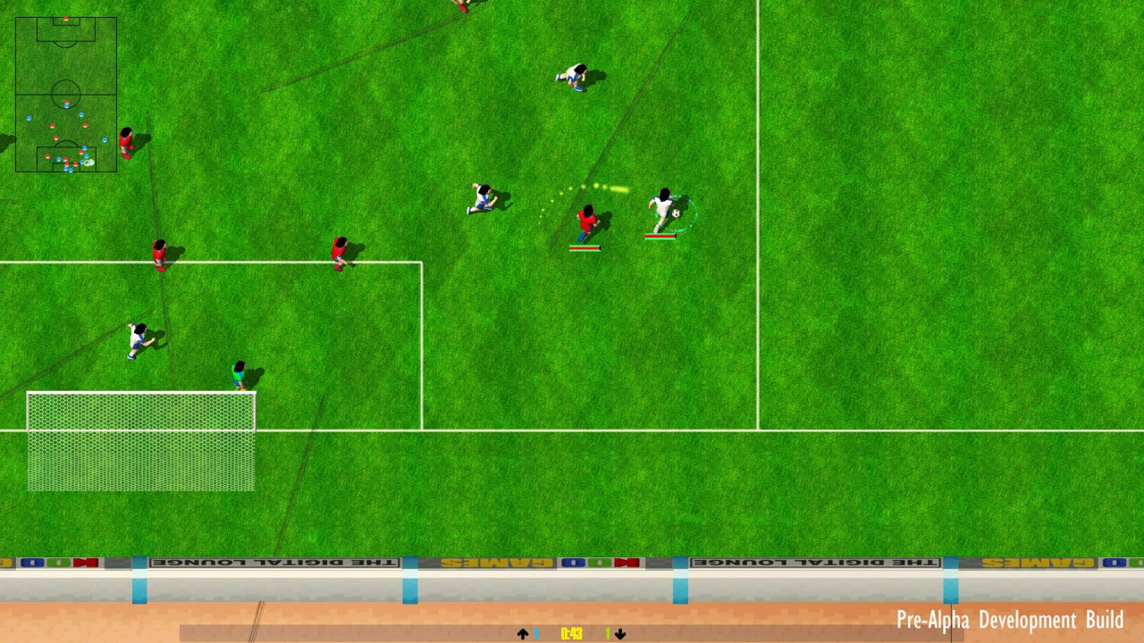 [26/04/2016] Optische Täuschung: Das neue Kick Off ist ein 3D-Spiel, die Standard-Perspektive von oben entspricht aber der des Originals von 1989. (PS4)