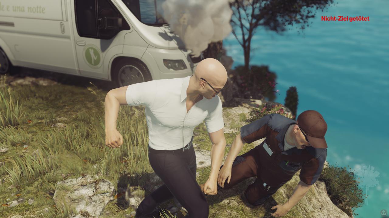 Wenn es sein muss, lässt Agent 47 auch mal die Fäuste sprechen.