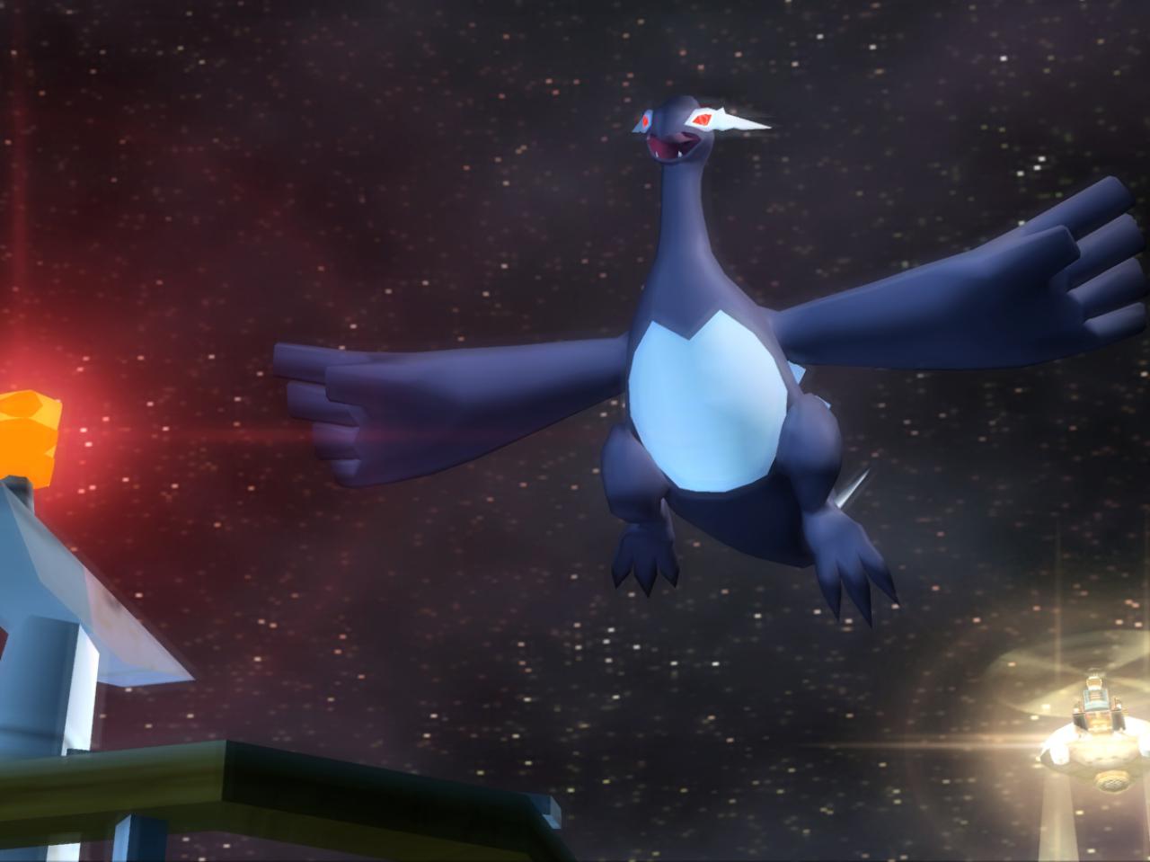 [01/04/2016] In Pokémon XD für den Nintendo GameCube bekommt der Spieler es mit einem Crypto-Lugia zu tun. Crypto-Pokémon sind Pokémon, deren Herzen verschlossen sind, und sie kommen in XD und dessen Vorgänger Pokémon Colosseum vor.