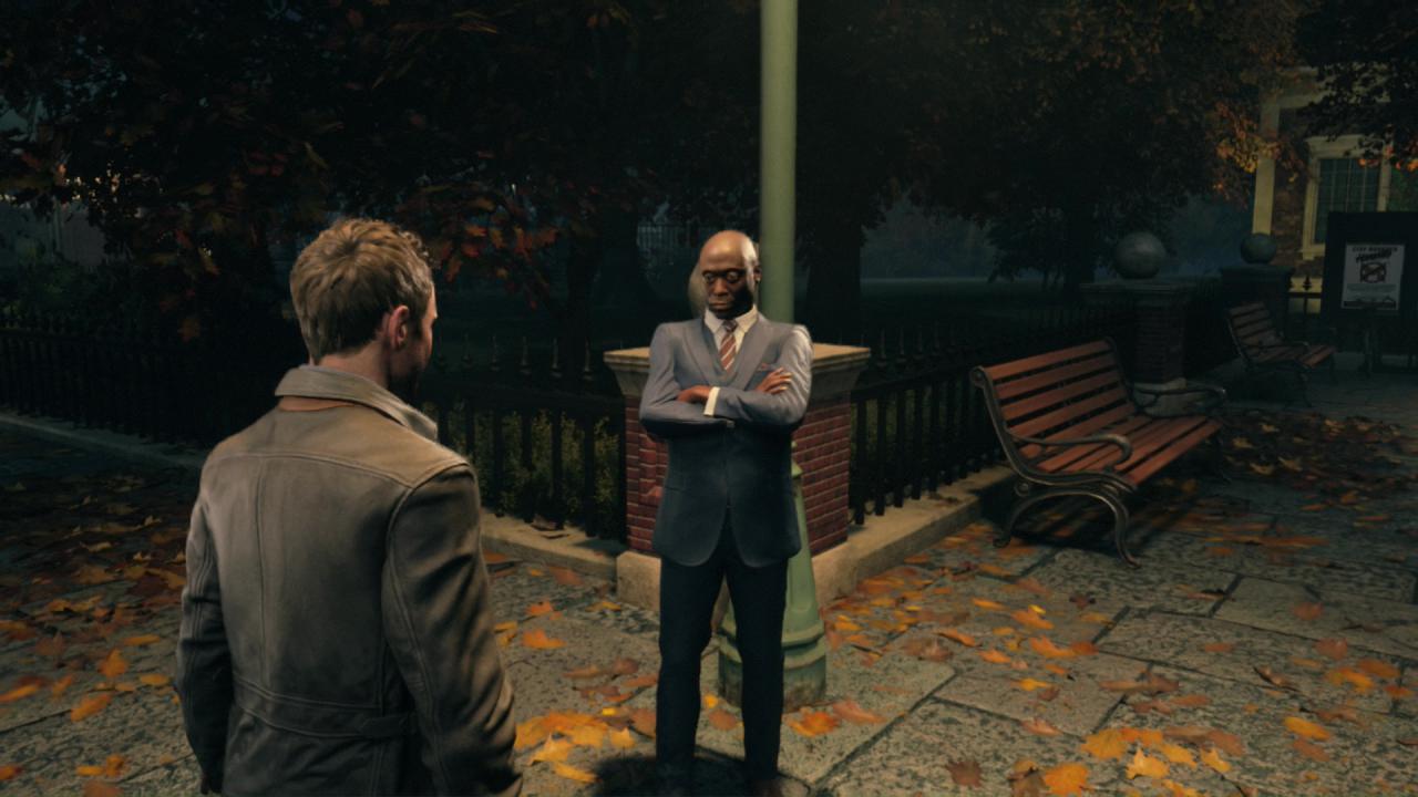 Martin Hatch am Anfang von Quantum Break