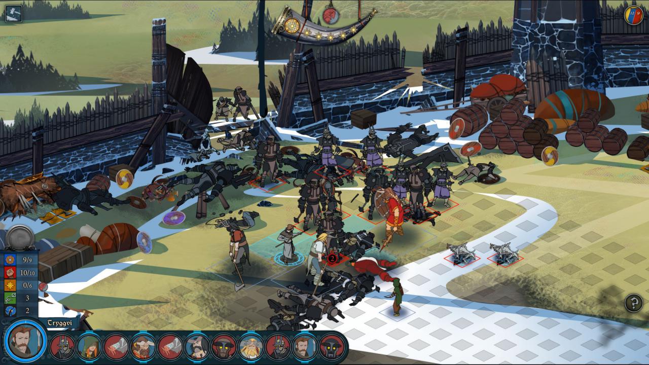 The Banner Saga 2 Kämpfe