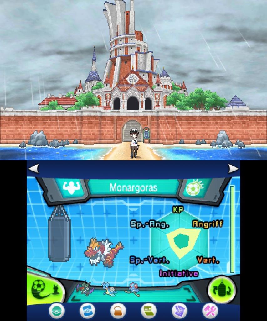 [01/04/2016] Im Turm der Erkenntnis in Pokémon X und Y lernen die Spieler erstmals das Geheimnis hinter der Mega-Entwicklung kennen.