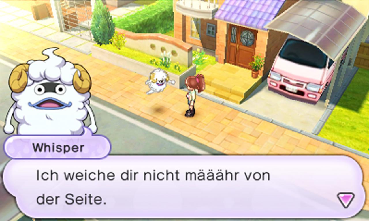 [21/04/2016] Whisper ist seit dem Spaziergang im Wald euer Butler und Freund. Auch als Schaf und Comedian macht er sich hervorragend - auch in der deutschen Fassung.