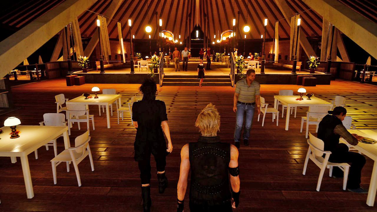 [23/05/2016] Pausenlos: Zwischen Innen- und Außenbereichen spaziert man ohne Ladezeiten hin und her. Auch Dungeons befinden sich unter der Oberfläche. (PS4)
