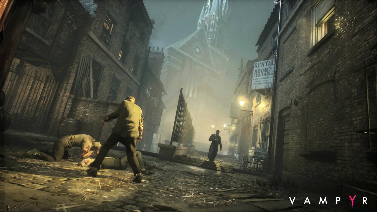 [20/05/2016] Realistisch: Schilder, Plakate, Architektur - Dontnod versucht, sich so exakt wie möglich an historische Fakten zu halten. Die Vampire entspringen natürlich der Phantasie. (PC)