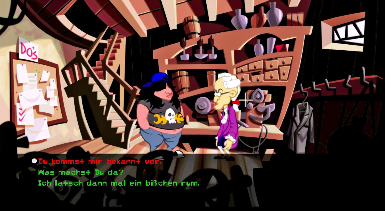 [30/05/2016] Cooler Typ: Hoagie ist immer locker drauf, treibt mit seiner lässigen Art aber den einen oder anderen NPC zur Weißglut. (PC)