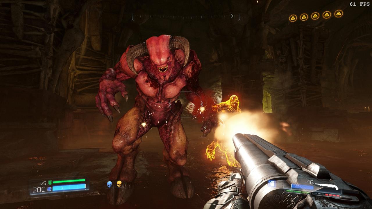 [18/05/2016] Doom: Screenshot aus der PC-Version.