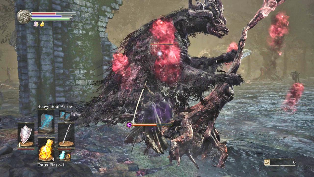[24/05/2016] Ein Boss? Falsch gedacht. Diese unangenehmen Brocken sind ganz normale Feinde. Man kann ihnen aber aus dem Weg gehen, wenn sie einem zu mächtig erscheinen. (PS4)