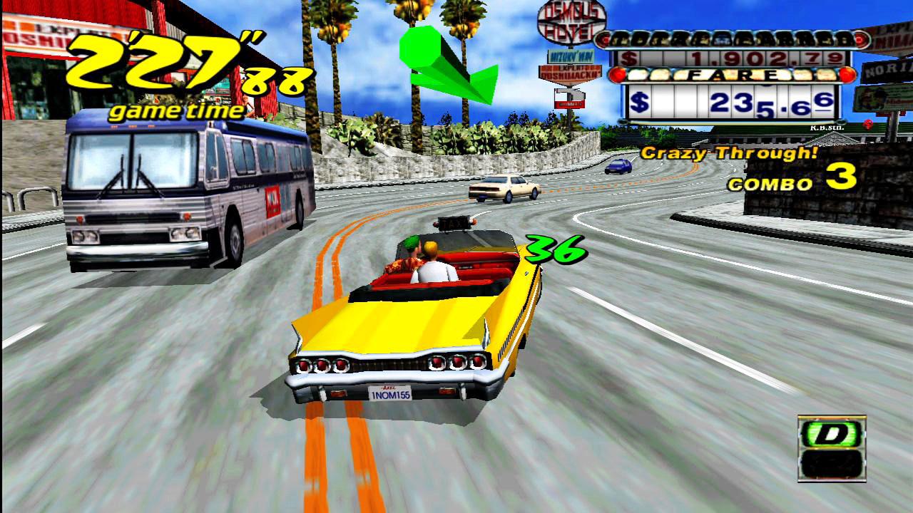 [12/05/2016] Verrückt: Crazy Taxi war ein typischer Arcade-Titel: schnell, schwierig, spaßig!