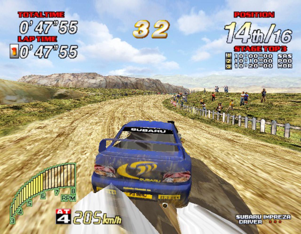 [12/05/2016] Dreckschleuder: Sega Rally 2 wurde fast 1:1 von der Arcade auf die Dreamcast portiert.