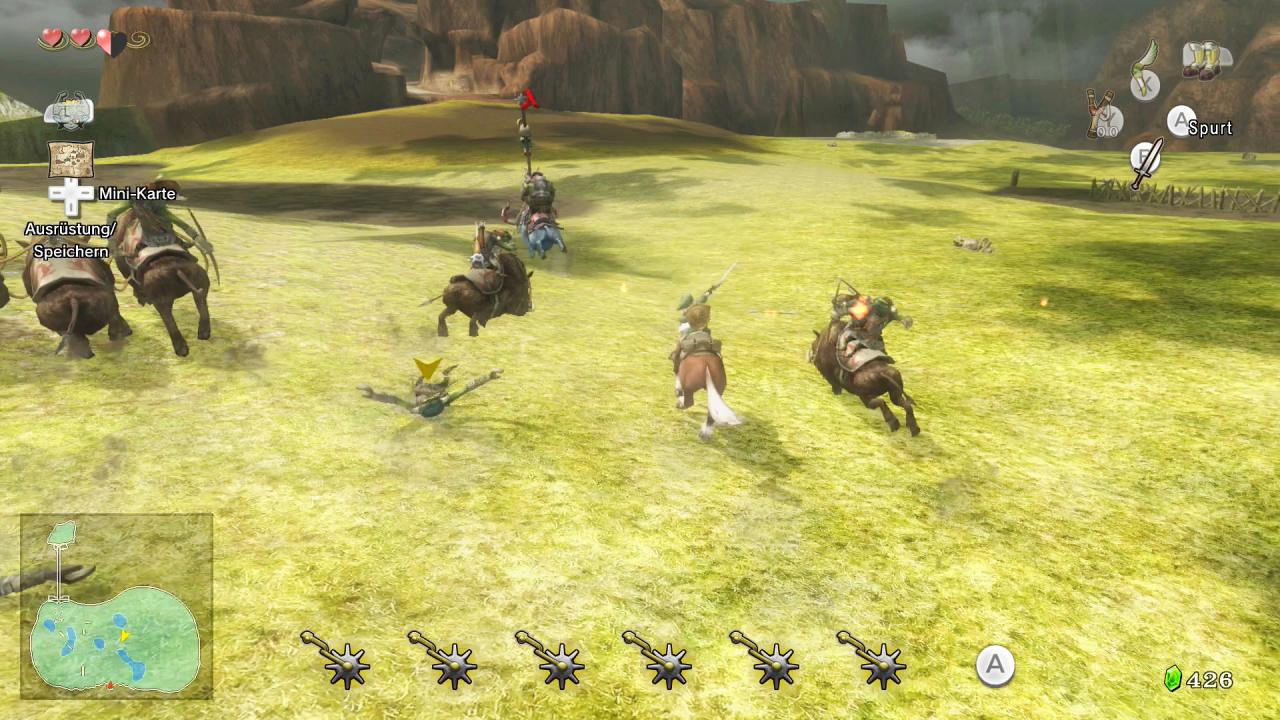 [18/05/2016] Tracht: Zu Beginn des Spiels trägt Link noch nicht sein markantes grünes Heldenkostüm. Links sehen wir Freundin und Dorfnachbarin Ilya. (Wii U)