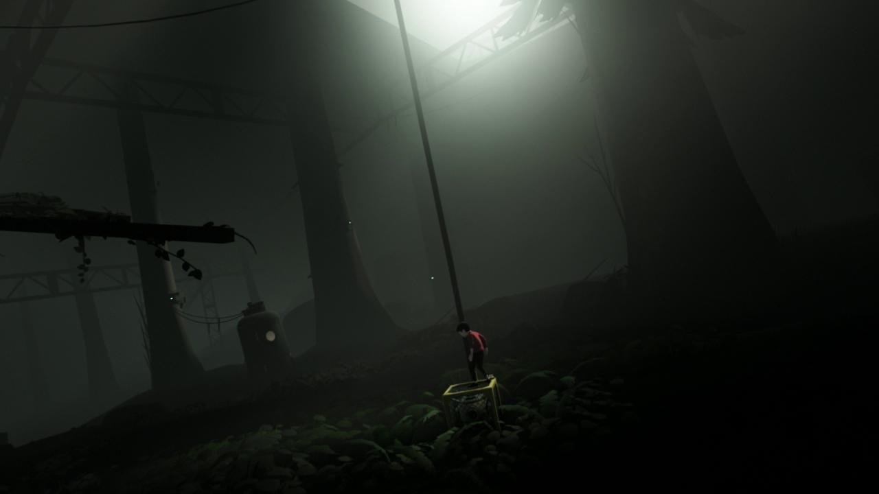 Ein unterirdischer Wald, durchzogen von Maschinen - Playdead hat sich für Inside tolle Locations einfallen lassen.