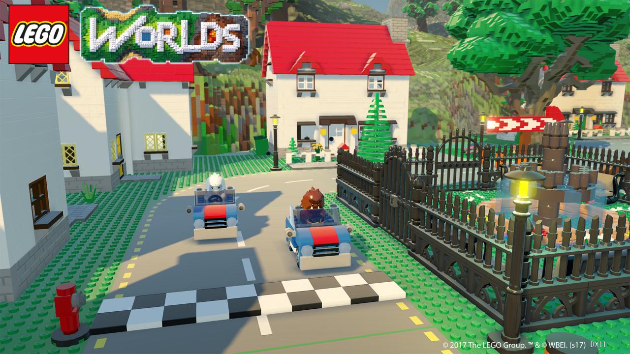 [14/06/2016] Anders als etwa bei Lego Star Wars bestehen die Welten tatsächlich komplett aus kleinen Plastiksteinchen. (PS4)