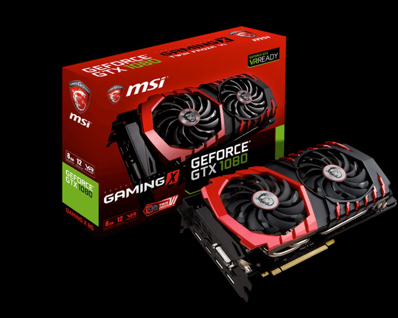 [16/06/2016] MSI GeForce GTX 1080 Gaming X 8G