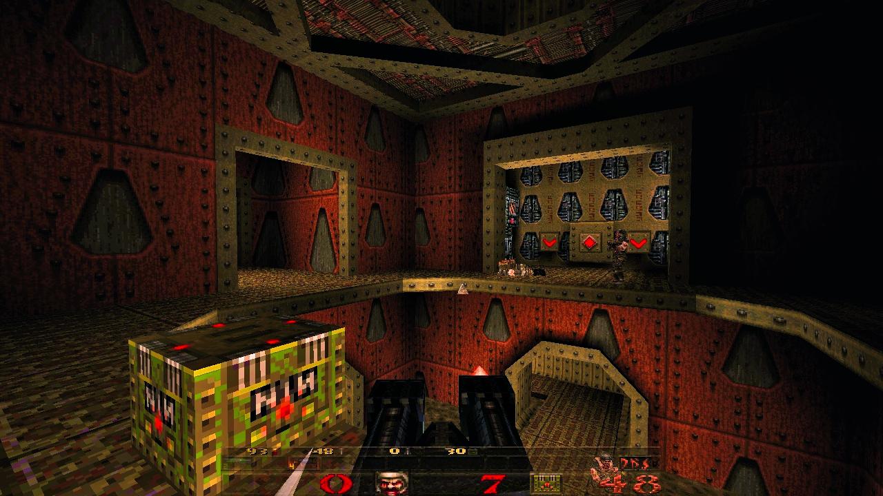 [23/06/2016] Das Logo der Band Nine Inch Nails zierte die Munitionskisten in Quake. Grund dafür war, dass Trent Reznor, Gründer und Frontmann der Band, den Soundtrack des Spiels komponierte.