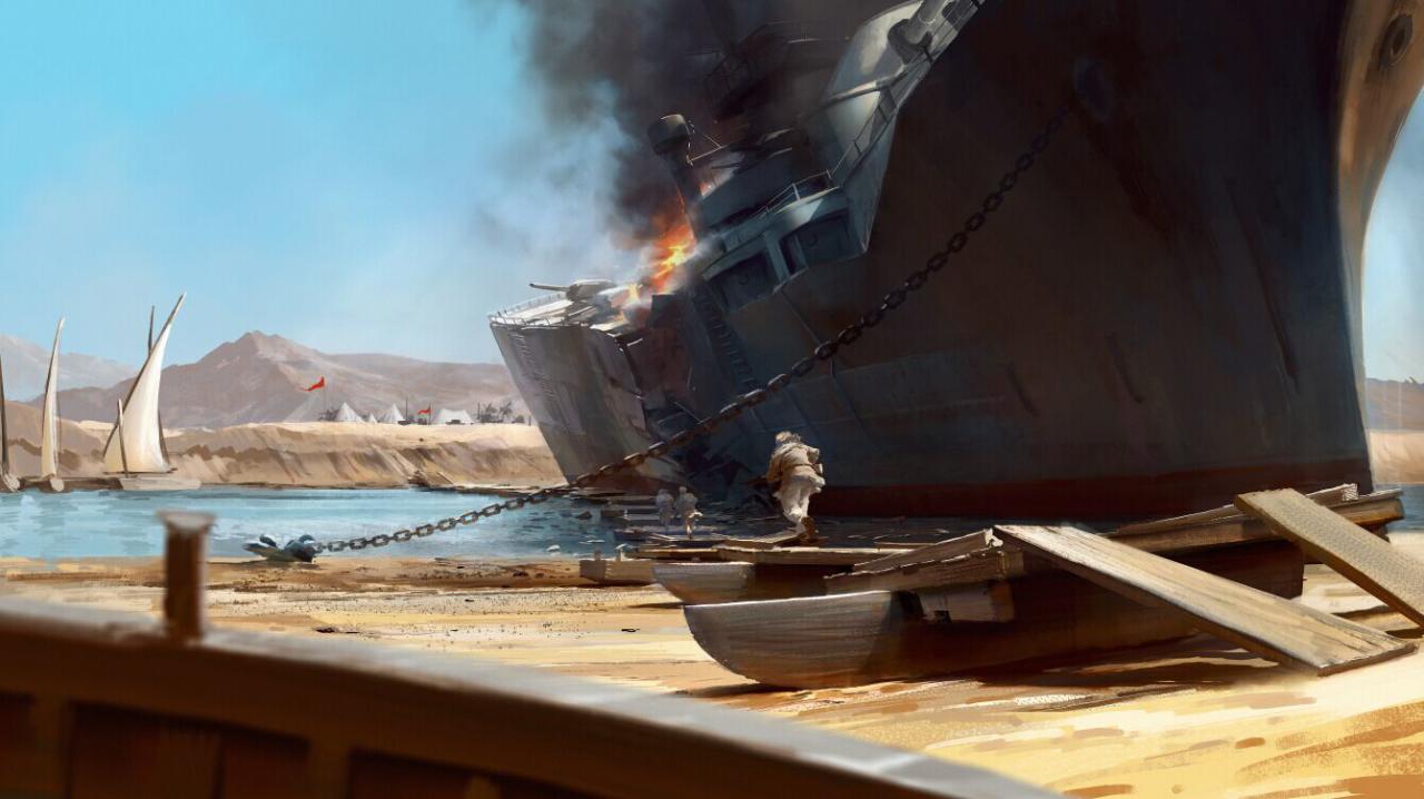 [06/06/2016] Ein Konzeptbild der Battlefield 1-Entwickler deutet darauf, dass die Evakuierung von Gallipoli in der Kampagne enthalten ist.