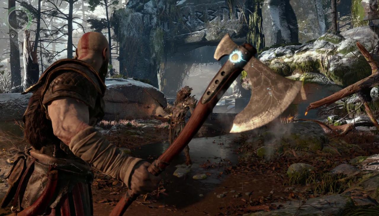 [24/06/2016] Die Axt ersetzt die Chaosklingen der älteren God-of-War-Spiele.