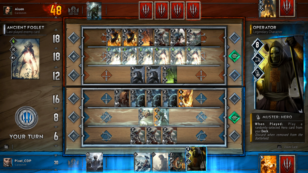 [15/06/2016] Gwent: The Witcher Card Game in der E3-Vorschau. (3)