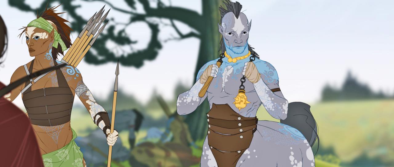 [14/06/2016] Neue Rasse: In The Banner Saga 2 erscheinen die Horseborn, eine kriegerische Zentaurenrasse. Mit ihnen gehen auch neue Begegnungen einher. (PC)