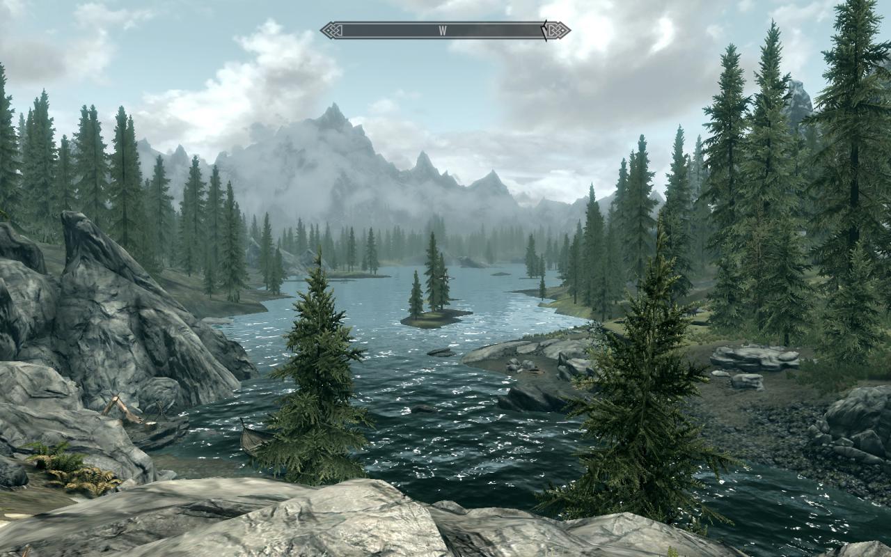 Skyrim: Vanilla-Grafik