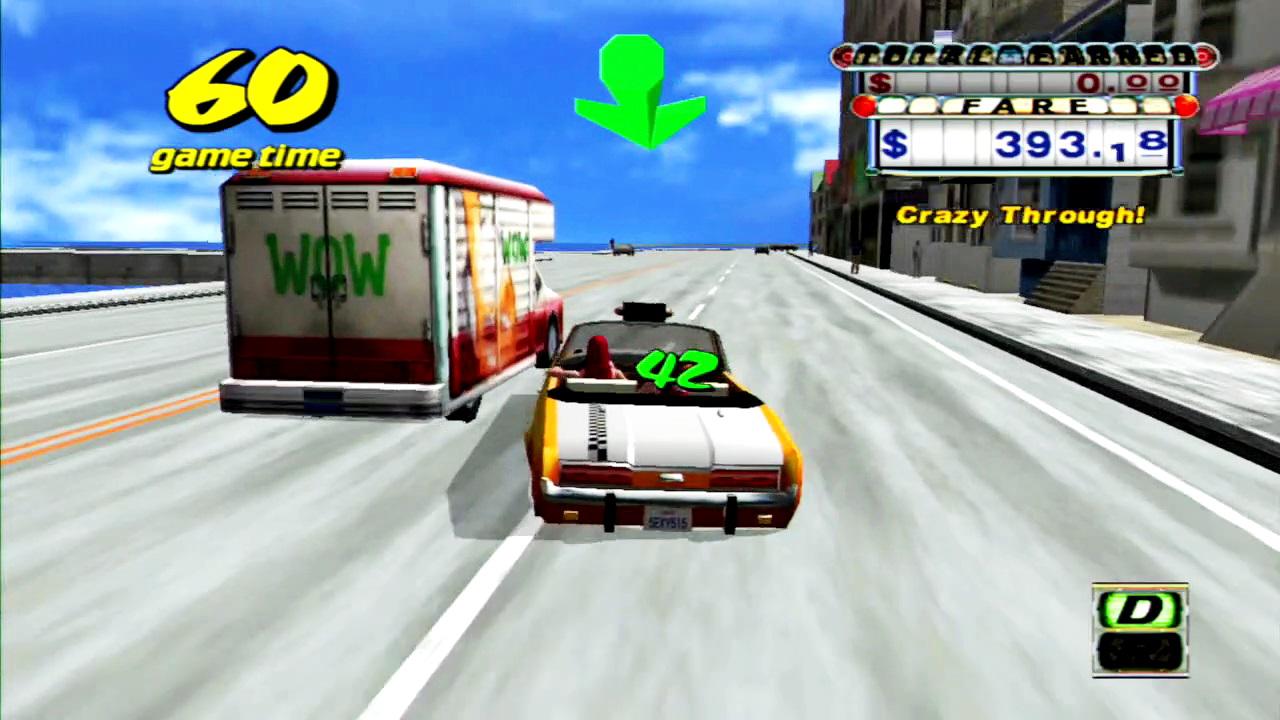 [07/06/2016] Haarscharf: Bonuspunkte gibt es, wenn man möglichst knapp an anderen Verkehrsteilnehmern vorbeifährt. Aneinandergereihte Kombos lassen das Taxometer lachen. (PS3)