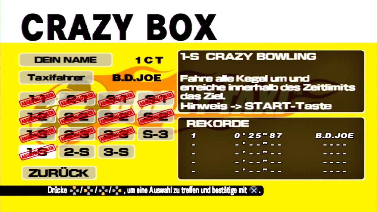[07/06/2016] Herausfordernd: Die Minispiele in der Crazy Box sind teilweise bockschwer. Doch als Belohnung verbessert man sein Können und kann eine Überraschung freispielen. (PS3)