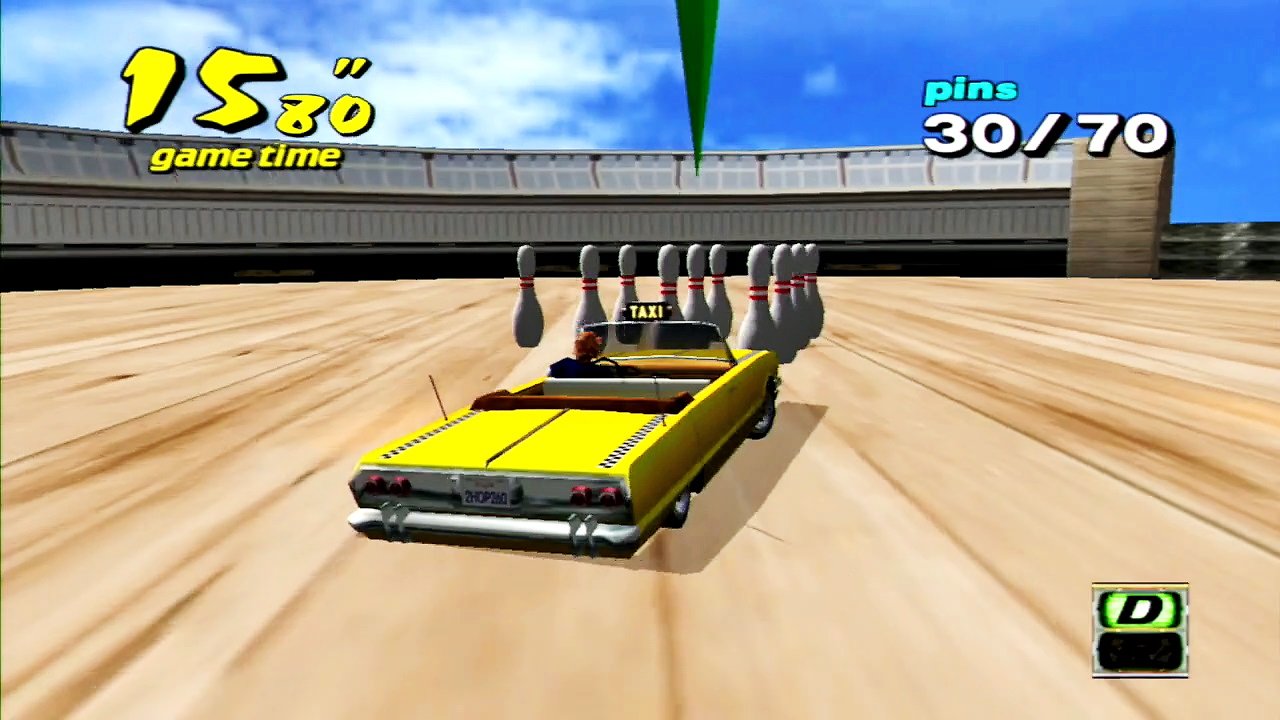 [07/06/2016] Strike: Dieses verrückte Bowlingspiel ist Teil des Crazy-BoxModus. Alle 70 Pins müssen innerhalb der Zeit abgeräumt werden, damit man die Herausforderung besteht. (PS3)