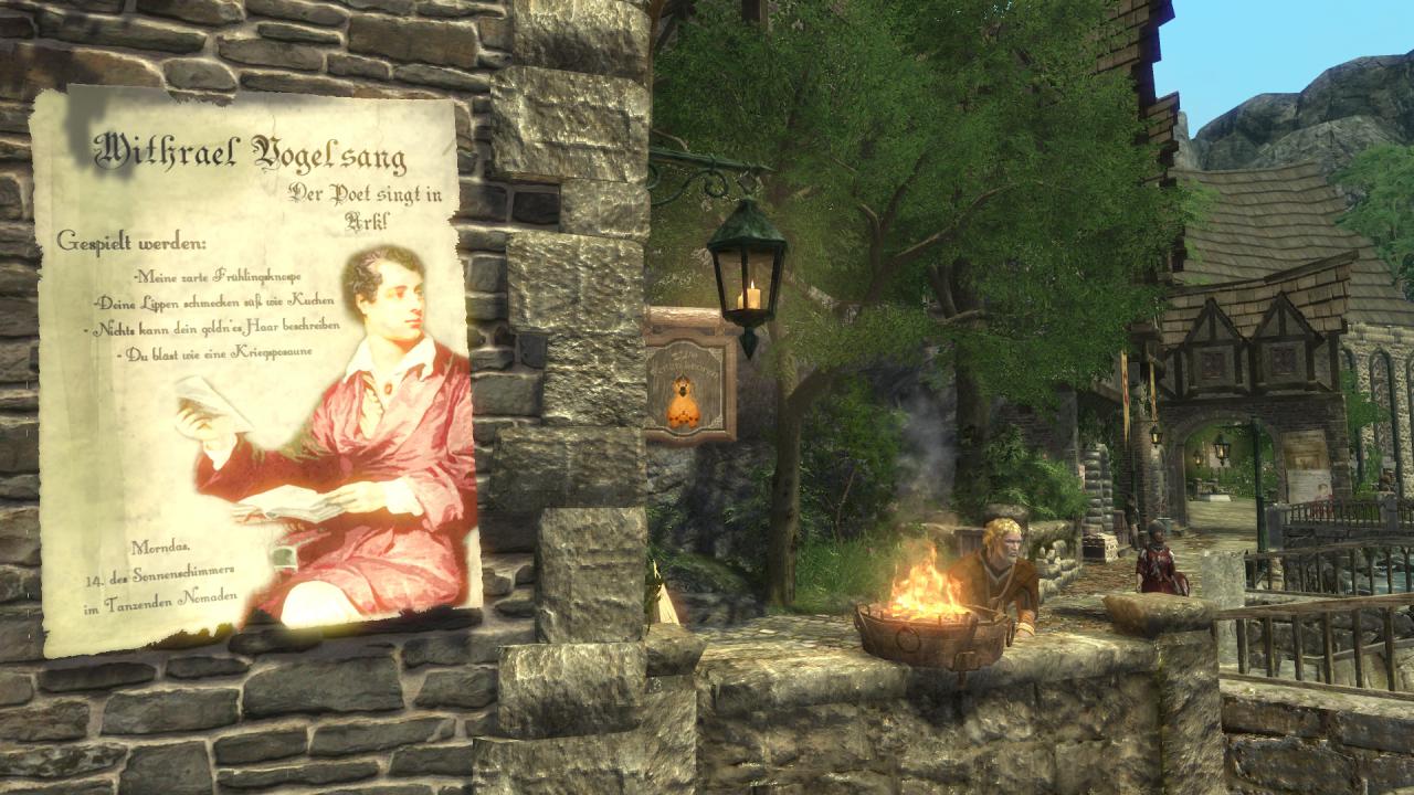 Szene aus der Total-Conversion-Mod zu Skyrim