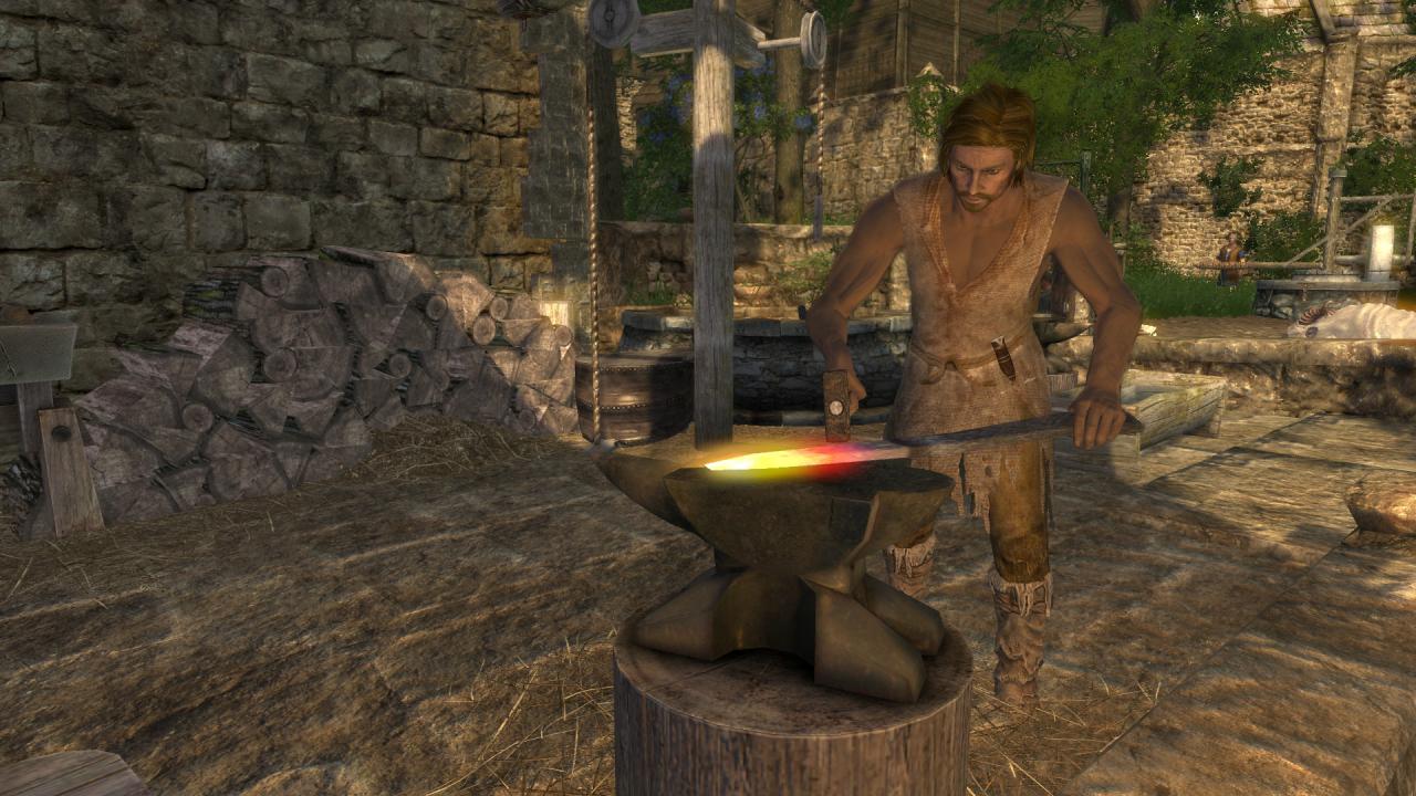 Die Total Conversion zu Skyrim bietet euch auch umfangreiche Crafting-Möglichkeiten.