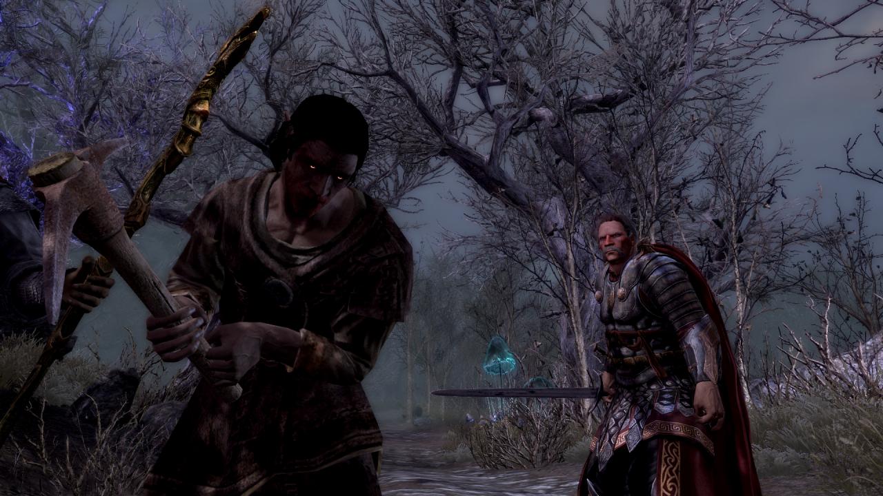 In der Rollenspielwelt Enderal geht der Rote Wahnsinn um, der harmlose Bürger in blutrünstige Mörder verwandelt.