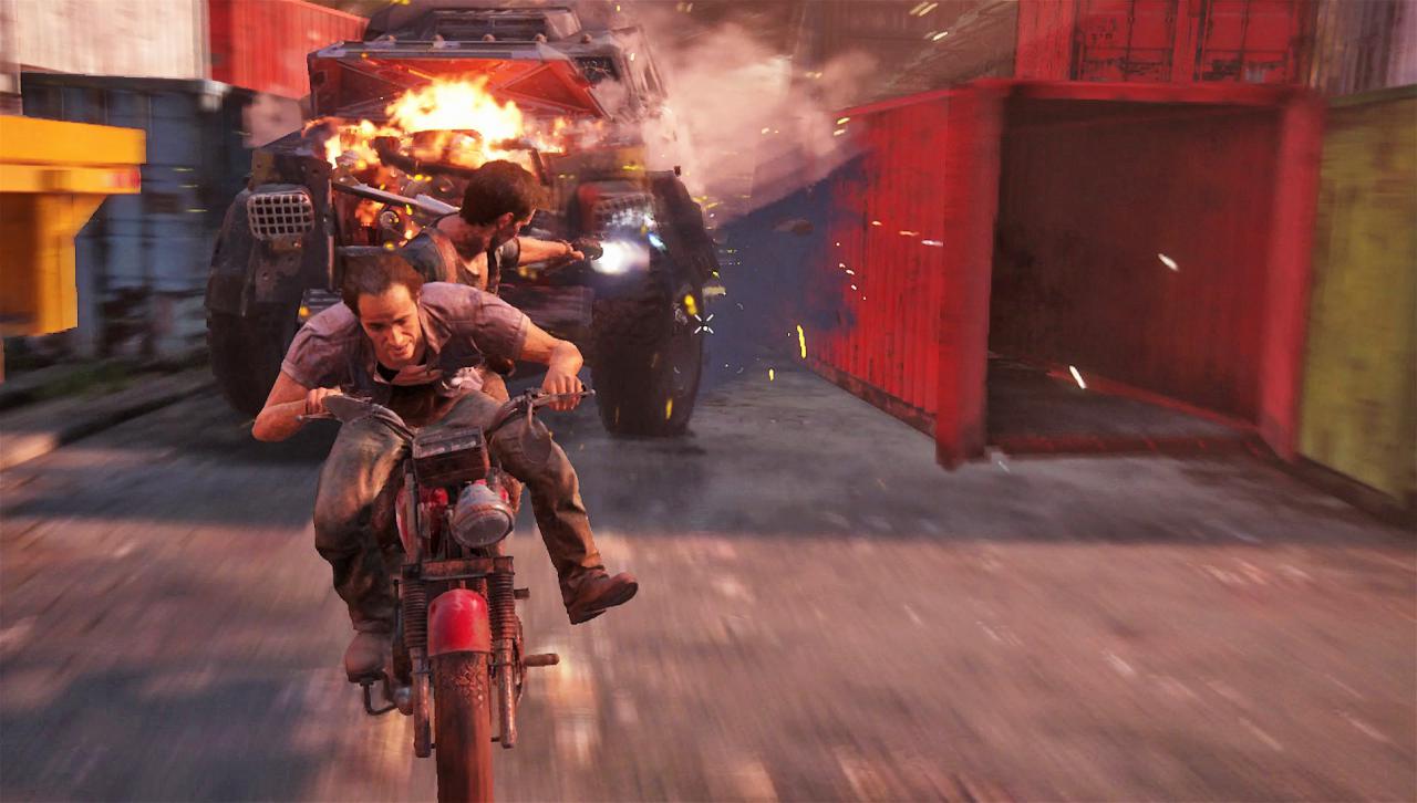[19/07/2016] Hollywood-Style: Verfolgungsjagden in Actiontiteln gibt es wie Sand am Meer. Naughty Dog hat die Madagaskar-Jagd jedoch auf eine nie dagewesene Weise inszeniert! (PS4)