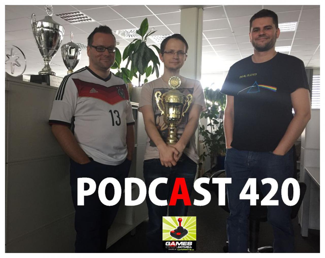 [01/07/2016] Games Aktuell Podcast 420: Thomas, Max, Markus