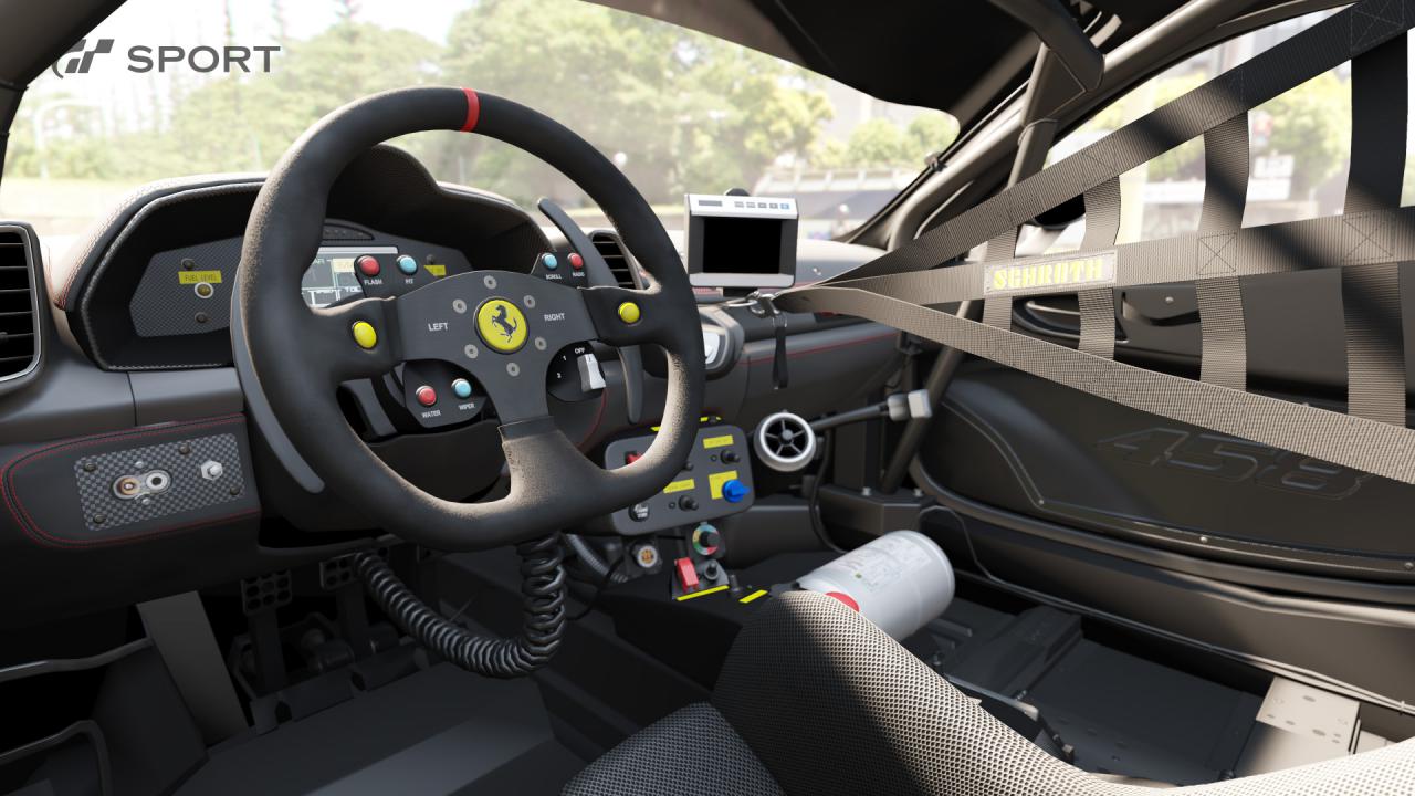 [05/07/2016] Authentisch: Die Cockpits der Sportwagen strotzen nur so vor Details. Hier wird Yamauchis Handschrift deutlich. (PS4)
