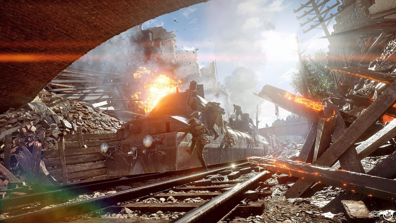 [22/08/2016] Atmosphäremonster: Das grandiose Zerstörungsmodell und der brillante Sound sorgen für eine beispiellose Atmosphäre, die den Spieler ganz eng an das WW1-Spektakel fesselt. (PC)