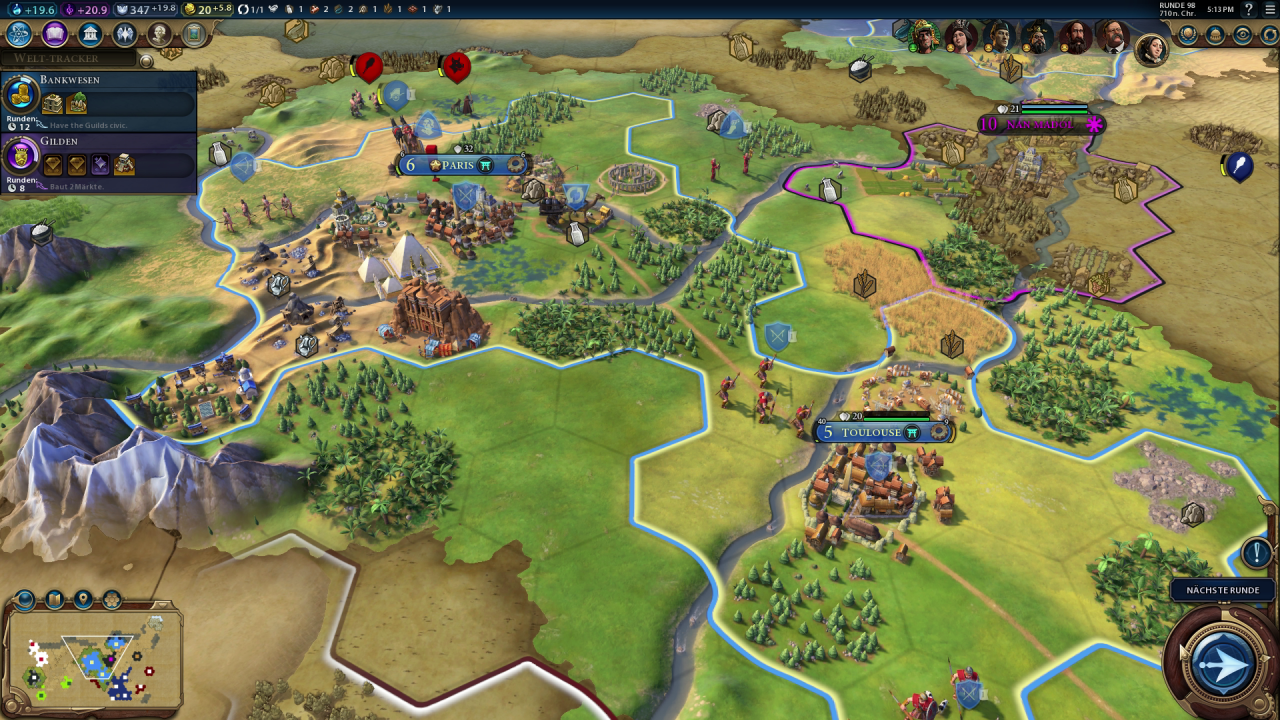 [05/08/2016] Civilization 6: 150 Runden - so gut spielt sich das neue Civ! (6)