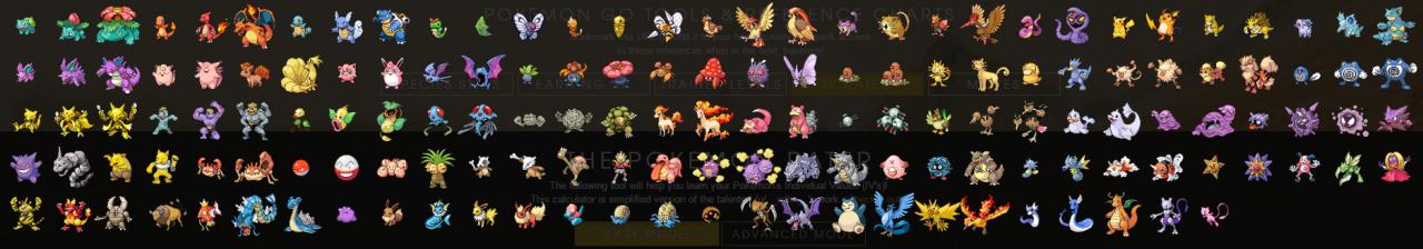 [01/08/2016] Pokémon GO - IV Rater: Wählt euer Pokémon aus