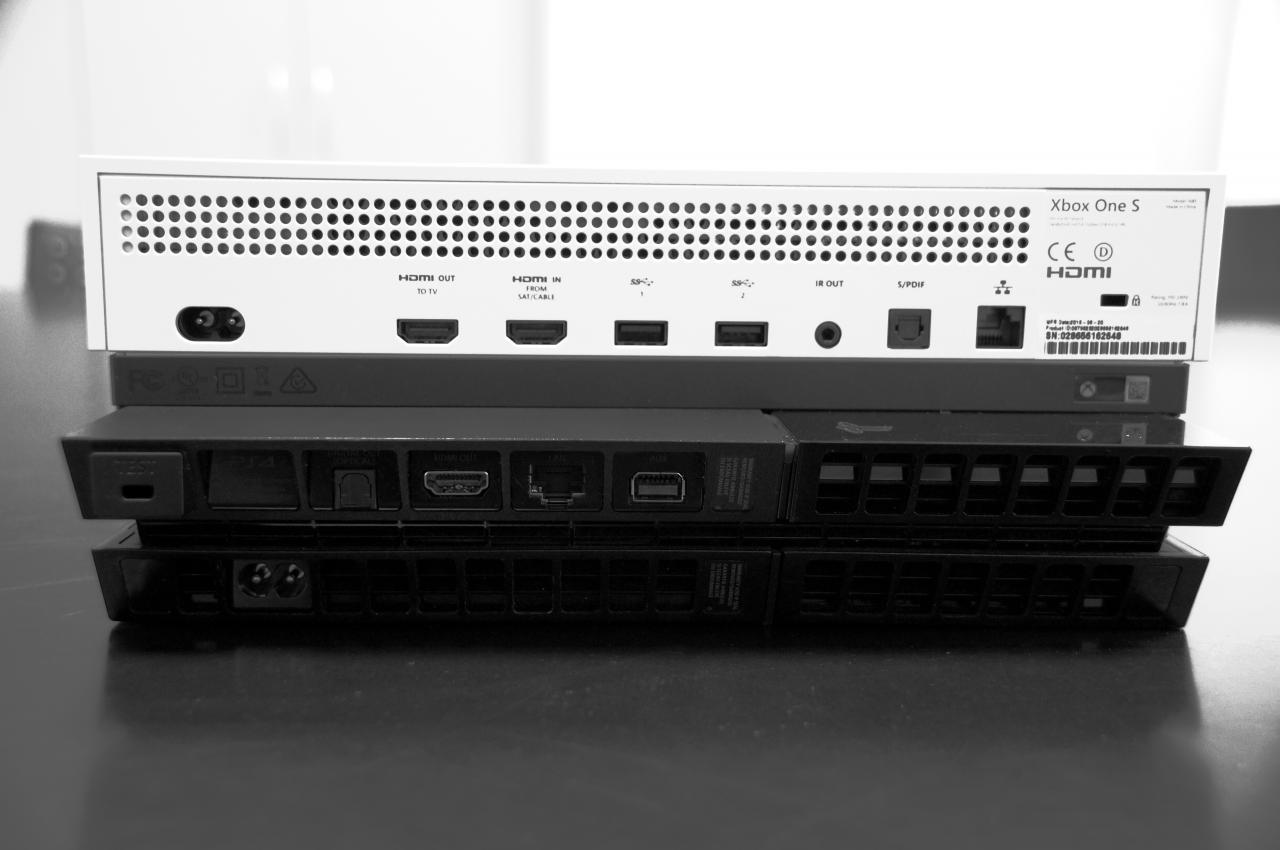 [02/08/2016] Xbox One S vs. PS4 im Bildervergleich. (5)