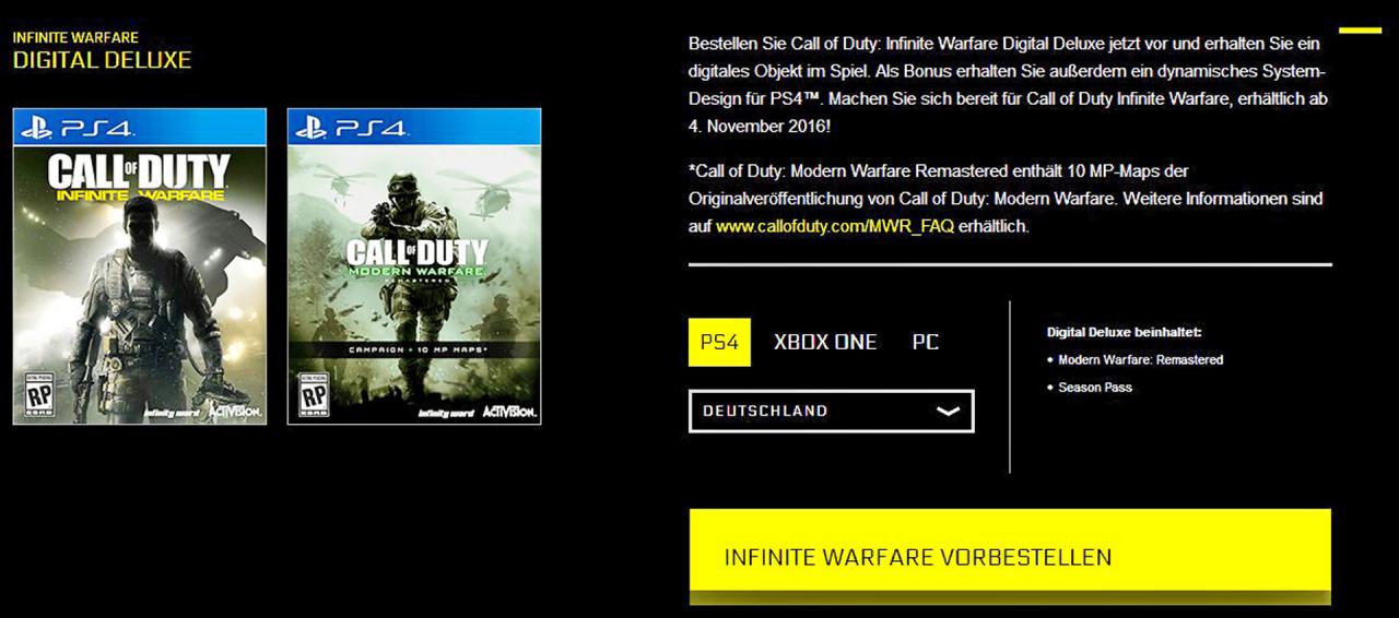 [01/08/2016] Vorbesteller-Boni: Kein halbwegs relevantes Game kommt heutzutage ohne Goodies für Vorbesteller aus.