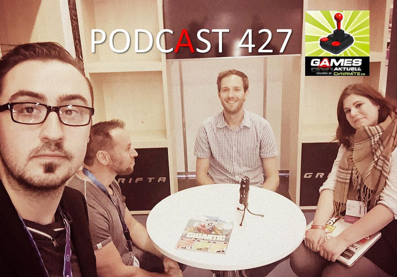 [19/08/2016] Games Aktuell 427 direkt von der gamescom mit Livestream-Filmer Marc, Andy, Special Guest Dominic Eskofier und Katha.