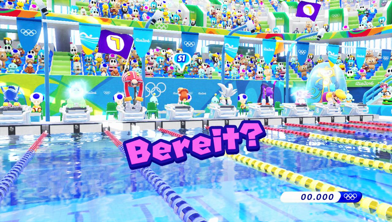 [22/08/2016] Unfairer Vorteil? Man könnte meinen, dass Lulatsch Eggman durch seine langen Spinnenbeine einen Vorteil beim Schwimmen hat. (Wii U)
