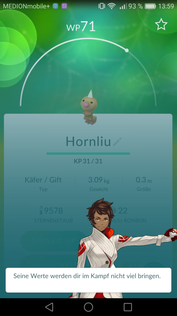 [24/08/2016] Pokémon GO Tipps: Bewertungen erklärt - stärkstes Pokémon finden und trainieren (7)