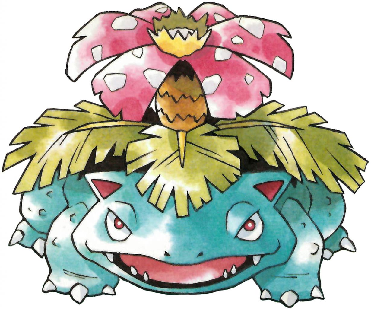 [14/09/2016] Bisaflor: Die finale Evolutionsstufe des Starterpokémons Bisasam.